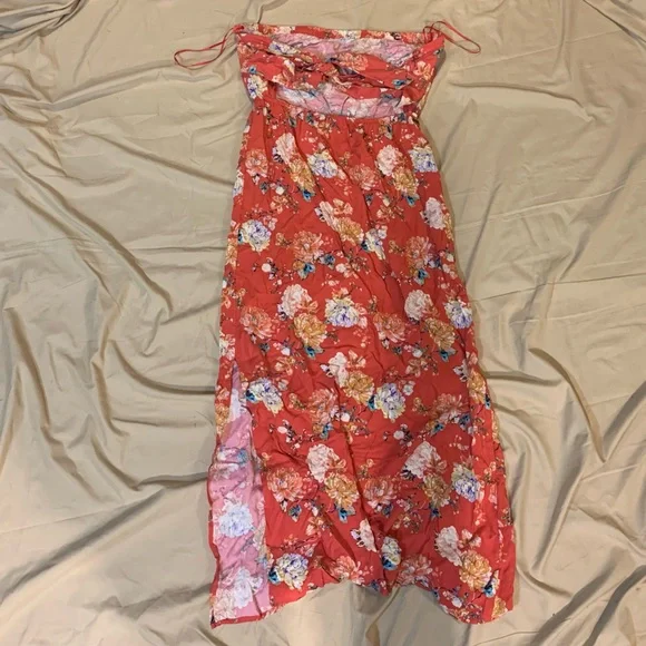 O'Neill Floral Strapless Dress - Picture 4 of 6